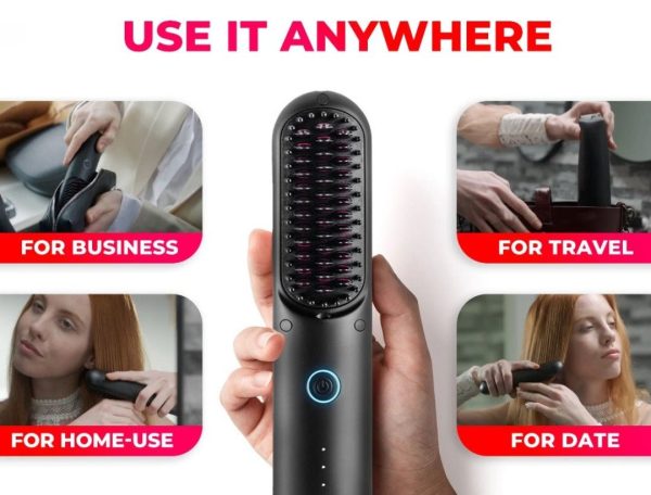 Stylerbrush | Wireless Multifunctional Hair Straightener