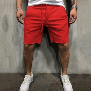 Summer Mens Gym Sports Sport Grey Shorts For Men