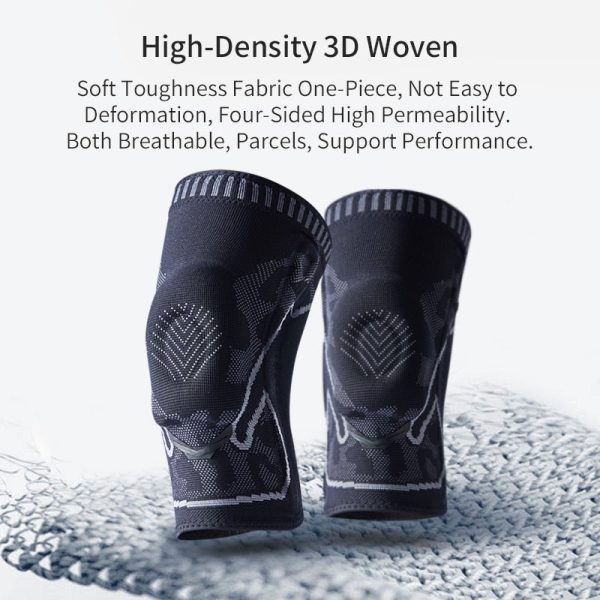 Knitted Silicone Anti-Collision Sports Knee Pads