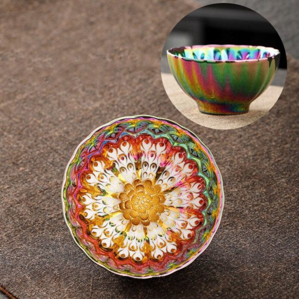 Enchanting Peacock Cup - Enjoy Ultimate Colors