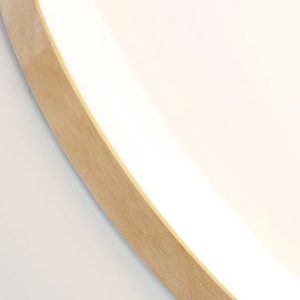 Ozawa Led Ceiling Lamp Wood Metal