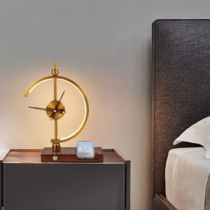 Khonsu Clock Lamp (Wireless Charging)